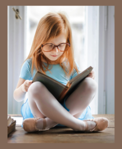 Photo of girl reading